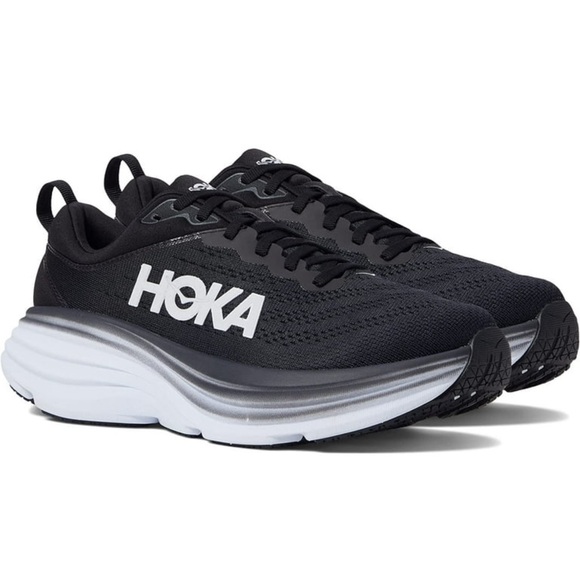 Hoka Shoes - Hoka Women's Black and White Running Shoes